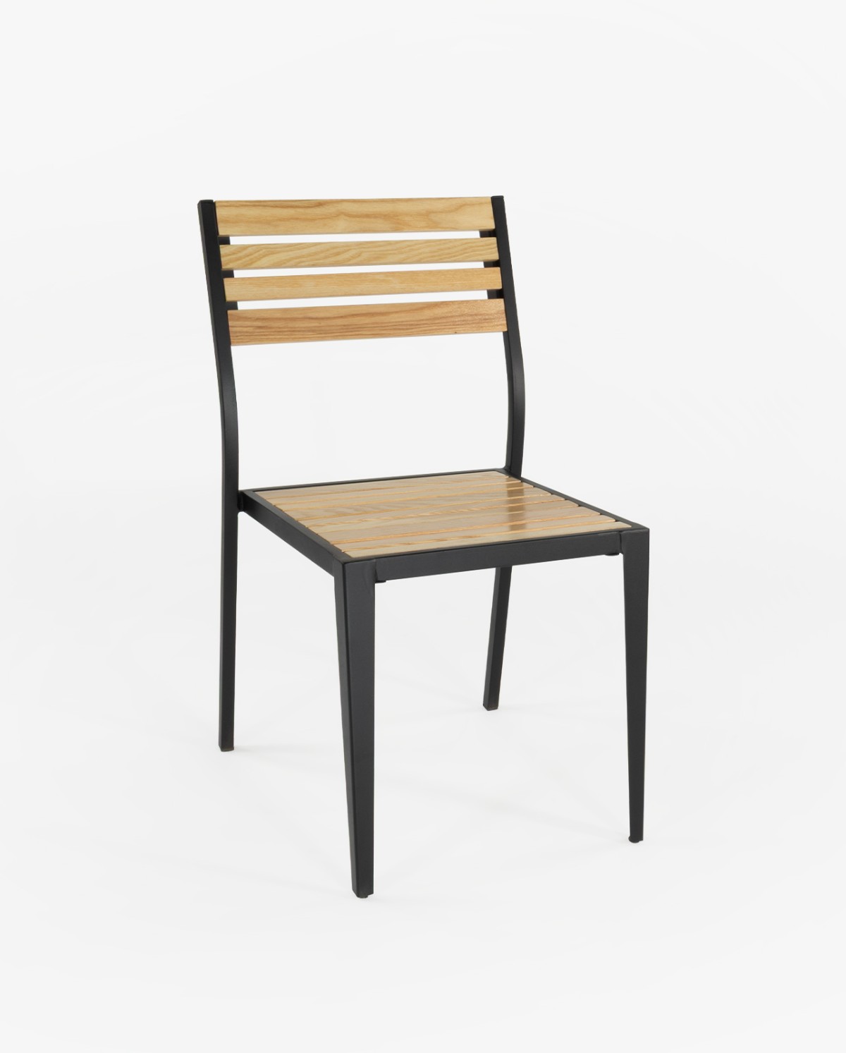 Bureau en bois de frêne et métal Ortense
